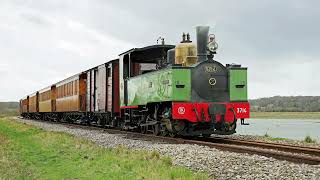 Le train des marées en baie de Somme le 23 mars 2023