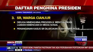 Daftar Penghina Presiden Jokowi Via Medsos