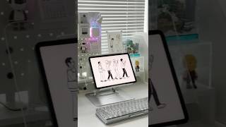 🐼ins desk tour｜黑白书桌布置 #桌面收纳 #书桌改造