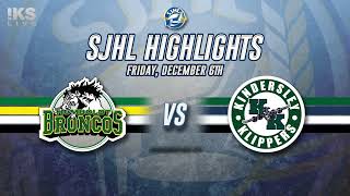 HIGHLIGHTS: Humboldt Broncos @ Kindersley Klippers, Dec. 6, 2024