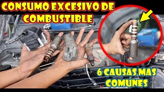 POR QUE MI AUTO CONSUME MUCHA GASOLINA - 5 CAUSAS Y SUS SOLUCIONES