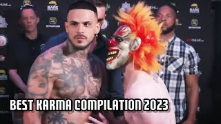 INSTANT KARMA in MMA COMPILATION / & Boxing - Satisfying Moments [HD] 2023