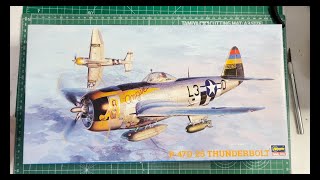 Hasegawa P-47D-25 Thunderbolt 1/48 Scale Model