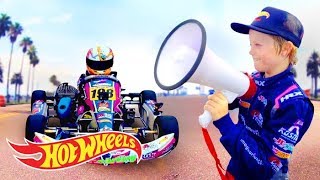 HOT WHEELS SURPRISES THE WHELDON BROTHERS AT A RACE TRACK WHERE?! | Challengers | @HotWheels