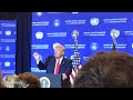 Trump Attacks Whistle-Blower in Private Remarks