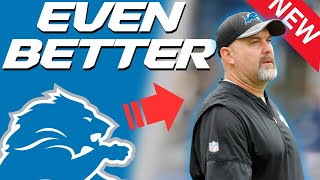 Detroit Lions News Keeps Getting Better After GREAT Hire