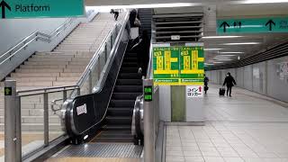 【三菱製】JR名古屋駅ホーム 昇りエスカレーター