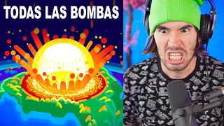 ¿Qué pasaría si detonásemos a la vez TODAS las bombas nucleares? (reacción)