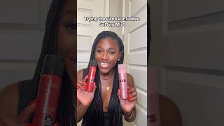 TRANSFER PROOF MAKEUP | Trying L’Oreal Infallible 3 Second Setting Mist #makeupshorts #makeup