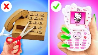 Nerd wished to become a Hello kitty 🐱🎀 Rich Mom Vs Broke Mom Parenting Hacks!