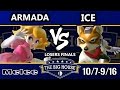 TBH6 SSBM - [A]rmada (Peach) Vs. Ice (Fox) - Smash Melee Losers Finals