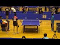 2015年ih 卓球 男子 シングルス 2回戦 伊志嶺鷹啓（コザ）vs 羽佳翔鵬（明大中野）