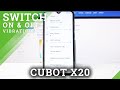 How to Open All Vibration Options – Manage Vibrations on CUBOT X20