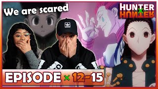 GON STALKS HISOKA! WERE SCARED | Hunter x Hunter Episode 12, 14, 15 Reaction