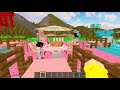 mr vịt thử thách xây nhà mỘt mÀu cùng hero team trong minecraft