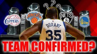 Kevin DURANT to KNICKS or NETS CONFIRMED?!?!