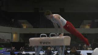 Ignacio Yockers - Pommel Horse - 2023 Winter Cup - Senior Men Day 1