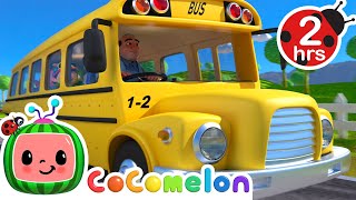 🚍 Wheels on the Bus KARAOKE! 🚍| 2 HOURS OF @CoComelon | Sing Along With Me! | Mo