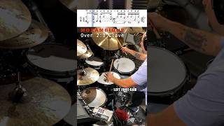 How To Play Mozambique over Clave on Drum Set in 30 Seconds! #drums