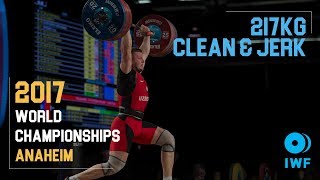 Ivan Efremov | 217kg Clean \u0026 Jerk