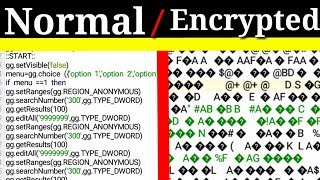 How To Encript A gg Lua Script || Protect script