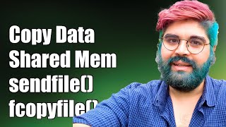 Efficiently Copy Data from Shared Memory with sendfile() and fcopyfile()
