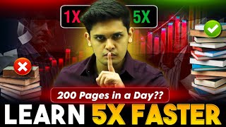 3 Steps to Read and Learn Anything Faster🔥|  Best Method to Learn Scientifically | Prashant Kirad