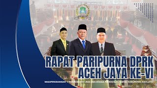 Rapat Paripurna DPRK Aceh Jaya