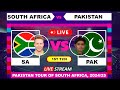 South Africa vs Pakistan T20 Live Cricket | Pakistan tour of South Africa English Commentary