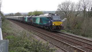 The Springtime Cornishman with 68034 and 88003. 13th April 2019