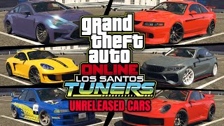 GTA 5 Online LS Tuners DLC - WHICH IS FASTEST UNRELEASED CAR? | ALL UNRELEASED CARS