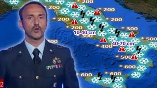 METEO Ottime notizie, fine dell'estate, ritorno dell'inverno e brutto tempo invernale Neve e pioggia