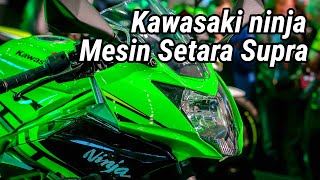 Motor ninja Mesin Setara Supra 125 Tapi ngebut !! Kawasaki Ninja 125 !!