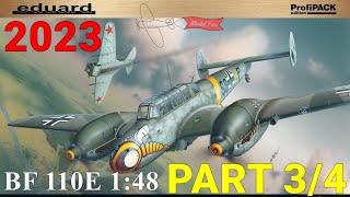 Messerschmitt BF-110E 1:48 Eduard 8203 Build PART 3