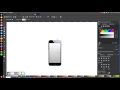 inkscape tutorial vector iphone 6