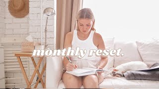 Monthly Reset ☀️ Creating a Fresh Start for February