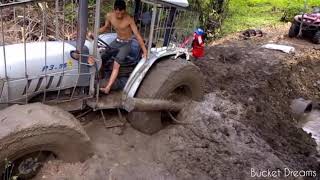 Lamborghini R3.95 (95 HP) vs mud