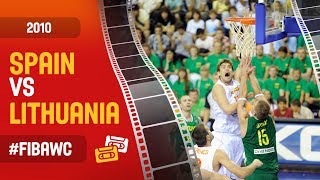 SPAIN vs LITHUANIA - Full Game - FIBA Basketball World Cup 2010