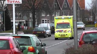 * PIEPENDE BANDEN * A1 Ambulance 10-104 Schipperslaan Medemblik