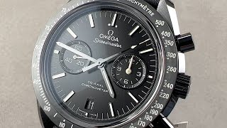 Omega Speedmaster Moonwatch Chronograph Dark Side of the Moon "Pitch Black" 311.92.44.51.01.004