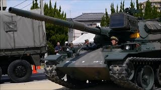 74式戦車総編集 （試乗会,模擬戦,姿勢制御）　守山駐屯地 　Type of 74tank