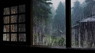 Best rain sounds for sleeping, relaxing, meditating | Cozy home space ☔️