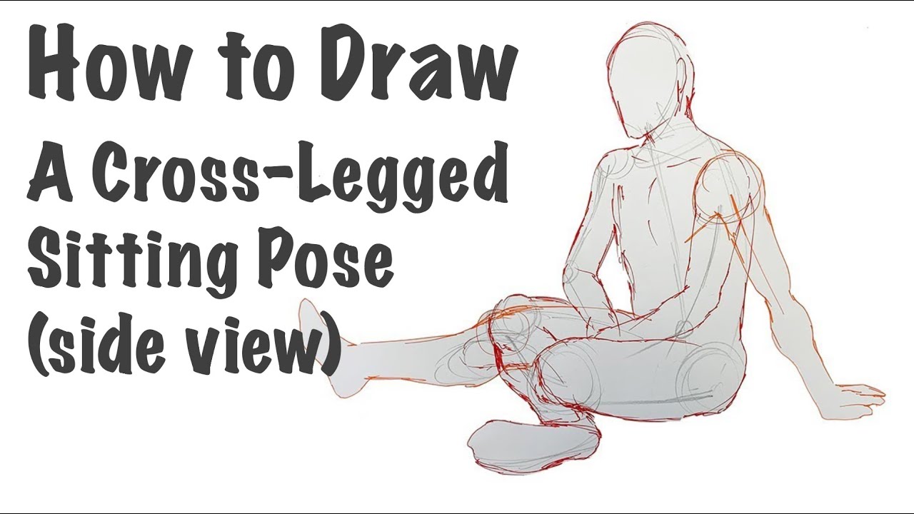 How To Draw Crossed Legs How To Draw Crossed Legs