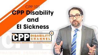 CPP Disability and EI Sickness