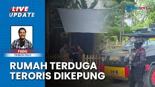 Rumah Terduga Teroris di Tawaeli Kota Palu Digerebek Densus 88 Anti Teror Polda Sulawesi Tengah