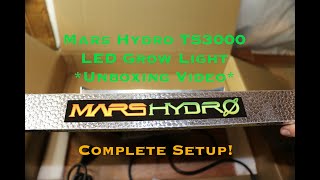 Mars Hydro TS3000 LED Grow Light *Unboxing Video*