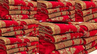 1000 रुपए वाली साड़ी | मात्र 90 रुपए से साड़ी | हैवी साड़ी Surat Work Saree | Saree Factory Live