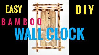 Bamboo Wall Clock : Manipur, NorthEast, India