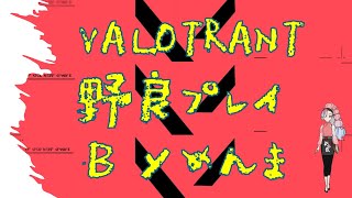 【VALORANT】野良めんまで頑張るYO！