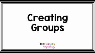 Creating Groups in Schoology